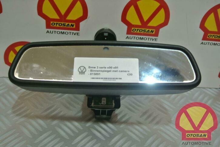 bmw 3 serie e90 e91 binnenspiegel met camera 015891, Auto-onderdelen, Spiegels, BMW, Gebruikt, Ophalen of Verzenden
