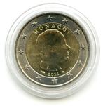 2 Euro Monaco 2011 - Reguliere Munt - UNC, Verzenden, Monaco, 2 euro, Losse munt