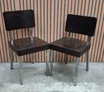 16 x Satelliet cafestoelen houten cafe stoelen bistro horeca, Huis en Inrichting, Stoelen, Ophalen of Verzenden, Zo goed als nieuw