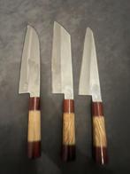 Japanse koksmessen set, Ophalen of Verzenden, Zo goed als nieuw, Rvs of Chroom