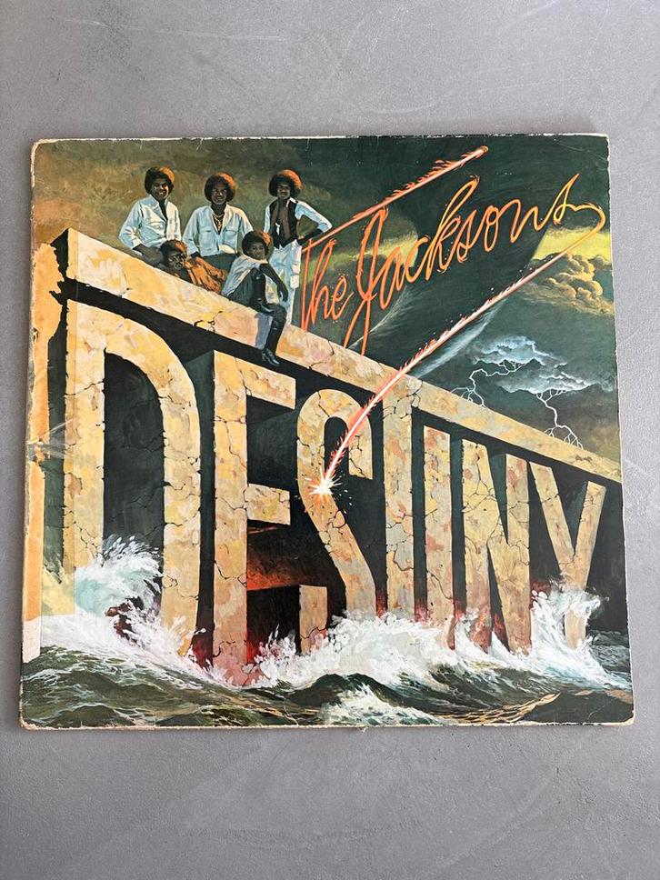 The Jacksons - Destiny LP (1978), Cd's en Dvd's, Vinyl | Pop, Gebruikt, 1960 tot 1980, 12 inch, Ophalen of Verzenden
