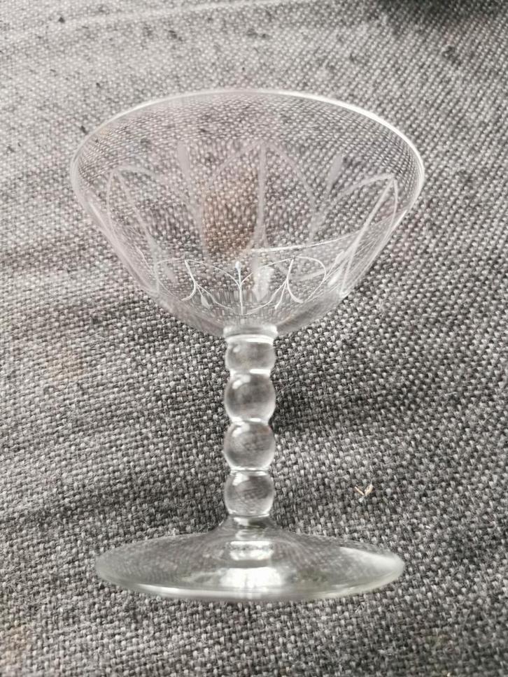 Vintage Kristallen glazen diverse, Antiek en Kunst, Antiek | Glas en Kristal, Ophalen of Verzenden