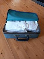 Oud koffertje met vintage babykleding, Ophalen of Verzenden, Gebruikt