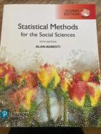 Statistical Methods for the Social Sciences - Alan Agresti, Boeken, Pearson, Nieuw, Ophalen of Verzenden, WO