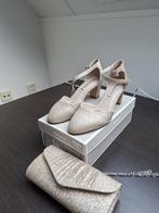 Tamaris Pumps met bijpassende clutch, Tamaris, Pumps, Beige, Ophalen of Verzenden
