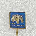 SP0507 Speldje Lutzmann 1896 blauw, Verzamelen, Speldjes, Pins en Buttons, Gebruikt, Ophalen of Verzenden, Overige onderwerpen