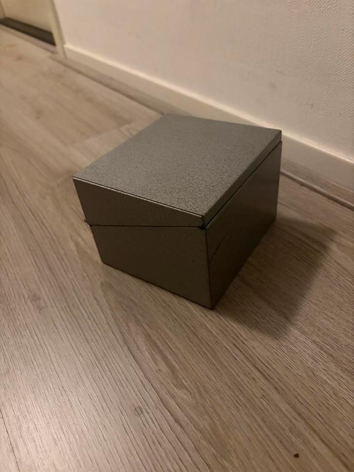 Vintage Retro Atlantis metalen sorteerbak / kaartenhouder, Diversen, Bureau-accessoires, Zo goed als nieuw, Ophalen of Verzenden