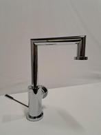 Moderne wastafelkraan Jan des Bouvri, Doe-het-zelf en Verbouw, Sanitair, Verzenden, Nieuw, Chroom, Kraan