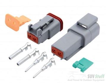 Mobisuv Deutsch 2 Pins Connector Led Verlichting Aansluitmat beschikbaar voor biedingen