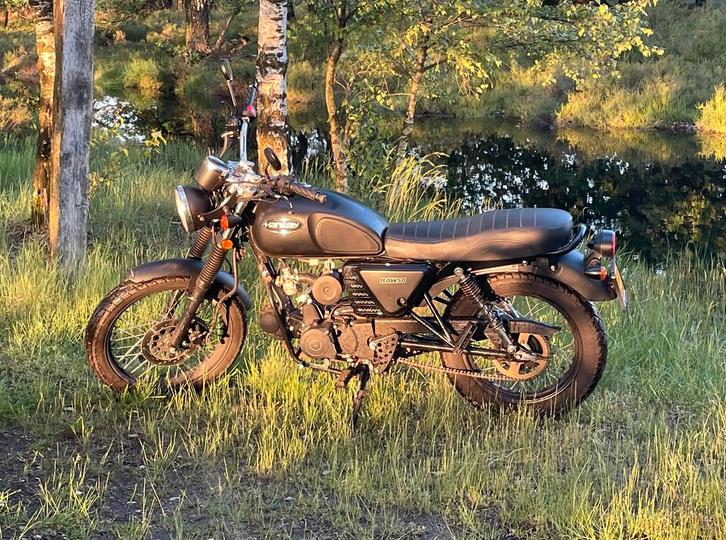 Hanway raw 50 2020 alles werkt, Fietsen en Brommers, Brommers | Crossbrommers, Zo goed als nieuw, Overige merken, Ophalen