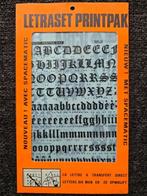 Wrijfletters - Letraset Printpak - vintage - ongebruikt - #4, Hobby en Vrije tijd, Tekenen, Ophalen of Verzenden, Nieuw, Overige typen