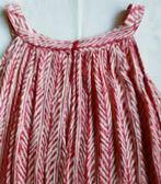 Luchtige roze witte zomer jurk maat 46 48 schouderband, Maat 46/48 (XL) of groter, Ophalen of Verzenden, Zo goed als nieuw, Roze