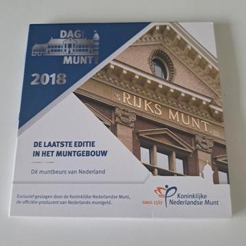 Dag van de Munt 2018 KNM muntset met penning  beschikbaar voor biedingen