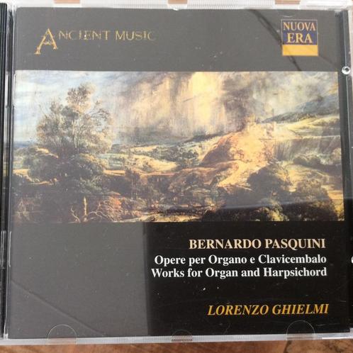 Orgel/Klavecimbel - Pasquini. Lorenzo Ghielmi, Cd's en Dvd's, Cd's | Klassiek, Zo goed als nieuw, Overige typen, Barok, Ophalen of Verzenden