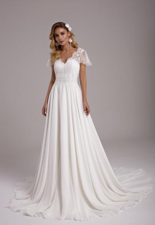 Geweldige nieuwe Tina Valerdi bruidsjurk mt 36/38, Kleding | Dames, Trouwkleding en Trouwaccessoires, Nieuw, Trouwjurk, Wit, Ophalen of Verzenden