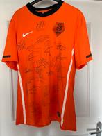 Nederlands elftal shirt WK 2010 met handtekening, Maat 52/54 (L), Oranje, Ophalen of Verzenden, Zo goed als nieuw