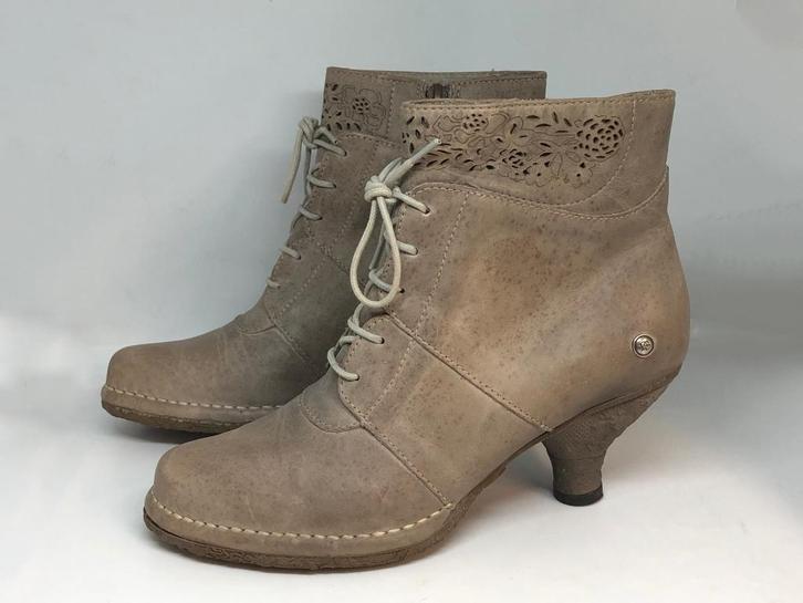 Laarzen Neosens beige maat 37, Kleding | Dames, Schoenen, Zo goed als nieuw, Lage of Enkellaarzen, Zwart, Verzenden