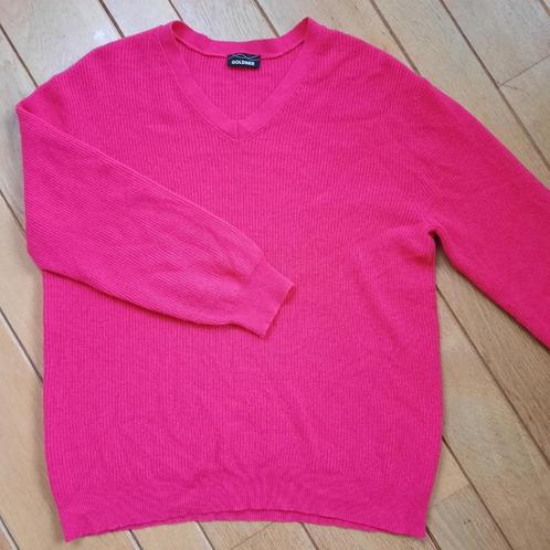 GOLDNER trui cyclaam roze cashmere wol maat 44 - als nieuw, Kleding | Dames, Truien en Vesten, Zo goed als nieuw, Maat 42/44 (L)