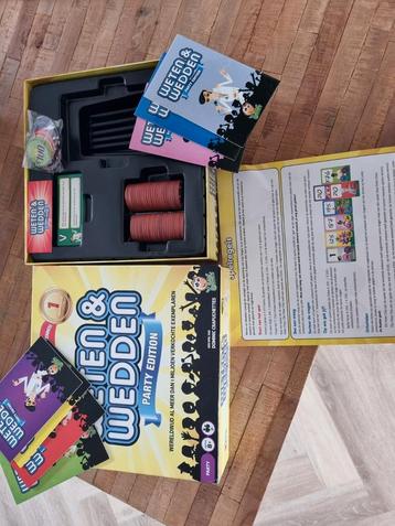 Weten & Wedden Party Edition Bordspel - Gebruikt beschikbaar voor biedingen