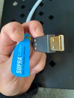Supra USB-A naar USB-B Audio Kabel, Audio, Tv en Foto, Ophalen of Verzenden, Zo goed als nieuw, Minder dan 2 meter, Overige kabels