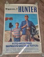 Hunter affiche oude reclame, Ophalen of Verzenden, Zo goed als nieuw