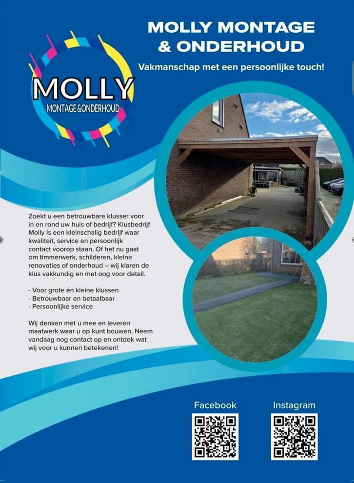 Klein schalige klusbedrijf, Timmer/klusjesman, tuinonderho, Diensten en Vakmensen, Klussers en Klusbedrijven