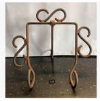 Korting Antieke Boekenstandaard metaal, 22 x 22 x 14 cm, Antiek en Kunst, Curiosa en Brocante, Ophalen of Verzenden
