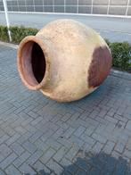 Grote kruik pot., Tuin en Terras, Steen, 60 cm of meer, Tuin, Rond