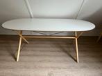 Witte Ikea Eettafel - 185x90 cm, Huis en Inrichting, Tafels | Eettafels, Ophalen, Gebruikt, 50 tot 100 cm, 150 tot 200 cm