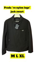 Prada “re-nylon” jack jas vest zwart en beige - nieuw, Ophalen of Verzenden, Zo goed als nieuw, Zwart