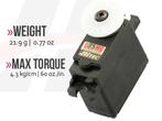 Hitec D85-MG microservo nieuw, Nieuw, Onderdeel, Overige schalen, Ophalen