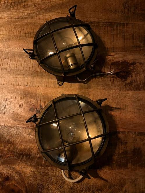 3 Antieke Scheepslampen - Maritieme Verlichting, Antiek en Kunst, Antiek | Lampen, Ophalen