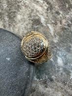 14k Gouden Toto Ring met Edelstenen, 18 tot 19, Nieuw, Ophalen of Verzenden, Met edelsteen