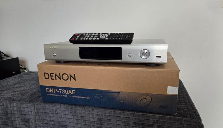 Denon DNP-730AE met originele verpakking, Audio, Tv en Foto, Versterkers en Receivers, Zo goed als nieuw, 120 watt of meer, Denon
