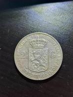 zilveren rijksdaalder 1898 Wilhelmina, Postzegels en Munten, Munten | Nederland, Zilver, Ophalen of Verzenden, Koningin Wilhelmina