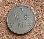 Penning - A WS VMF Amsterdam (Werkspoor Vereni. Mach. Fabr ), Ophalen of Verzenden, Overige materialen, Nederland