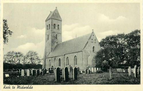 (378-332-029) Midwolde Kerk, Verzamelen, Ansichtkaarten | Nederland, Groningen, Verzenden