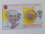 Vaticaanstad 50 Eurocent 2019 Coin Card Paus Franciscus, Postzegels en Munten, 50 cent, Vaticaanstad, Verzenden