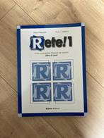 Nieuw Rete 1 Italiaans studieboek, Boeken, Studieboeken en Cursussen, Verzenden, Alpha, Nieuw, HBO