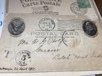 No821 Briefkaart USA 9 april 1907 Van Nederland jaargangen 1, Postzegels en Munten, Postzegels | Eerstedagenveloppen, Ophalen