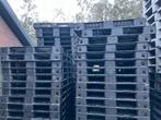 Kunststof plastic pallets 130x110cm + 110x110cm 15cm h zwart, Ophalen, Minder dan 25 mm, Zo goed als nieuw, Pallet