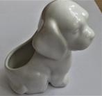 Vintage Wit Bloempotje Hond, Binnen, Ophalen of Verzenden, Zo goed als nieuw, Minder dan 25 cm