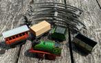 Oude Blikken Trein - vintage antiek brocante landelijk tin, Antiek en Kunst, Antiek | Speelgoed, Ophalen of Verzenden