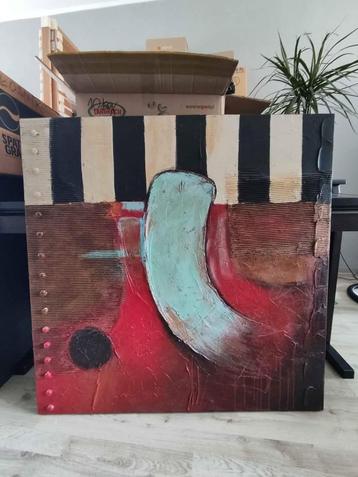  Groote Mooie schilderij Cobra Art Company + certificaat beschikbaar voor biedingen