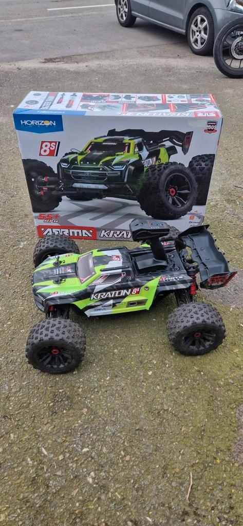 Kraton 8S 1:5, Hobby en Vrije tijd, Modelbouw | Radiografisch | Auto's, Zo goed als nieuw, Auto offroad, Elektro, Ophalen