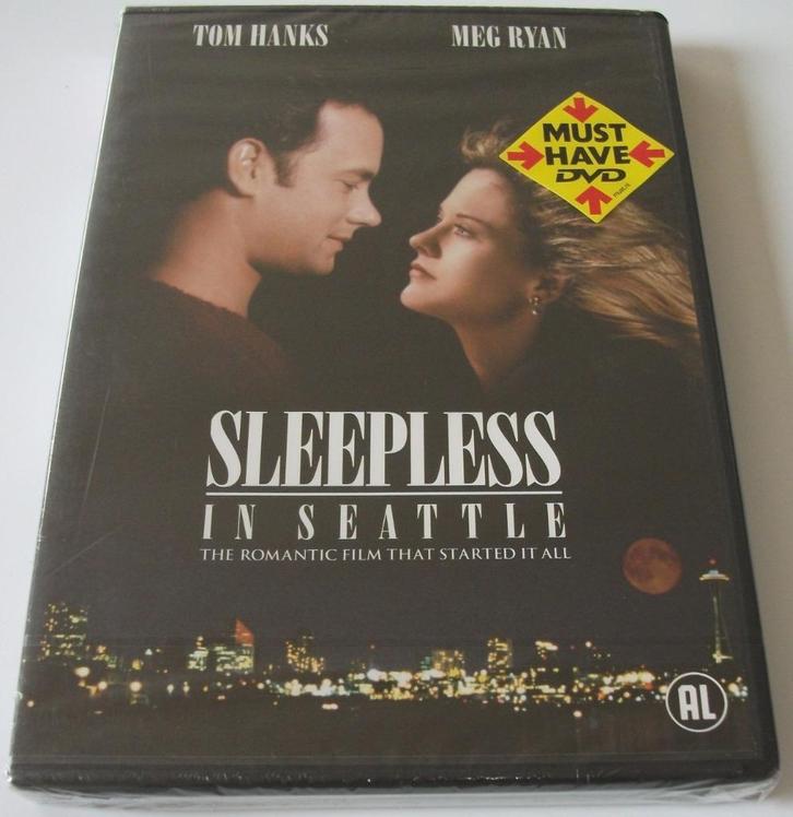 Dvd *** SLEEPLESS IN SEATTLE *** *NIEUW*, Cd's en Dvd's, Dvd's | Komedie, Nieuw in verpakking, Romantische komedie, Alle leeftijden