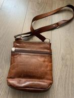 Sasa Design croosbody tasje(nr.11D1), Sieraden, Tassen en Uiterlijk, Tassen | Damestassen, Ophalen of Verzenden, Gebruikt, Bruin
