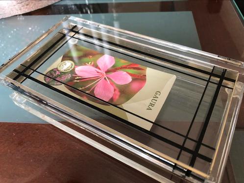 Kristallen methacrylaat displaydoos / fotolijst, Witgoed en Apparatuur, Ovens, Zo goed als nieuw, Oven, Minder dan 45 cm, 45 tot 60 cm