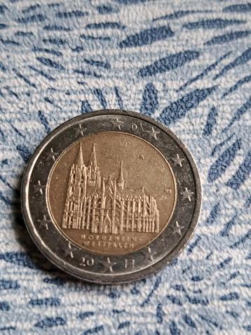 2 euro cc Duitsland 2011 Dom van Keulen (A) beschikbaar voor biedingen