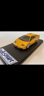 LookSmart Lamborghini Diablo 6.0 1:43 geel, Hobby en Vrije tijd, Modelauto's | 1:43, Ophalen of Verzenden, Zo goed als nieuw, Auto
